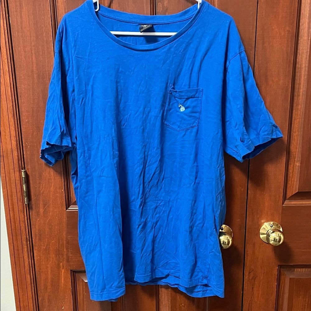 US Polo Association Men's Blue T-Shirt